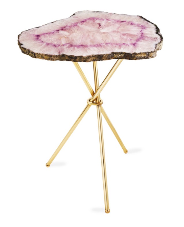 Limited-Edition- Consoles-for- Perfect-Luxury- Look-Limited edition Ametyst Gavin table NYC studio
