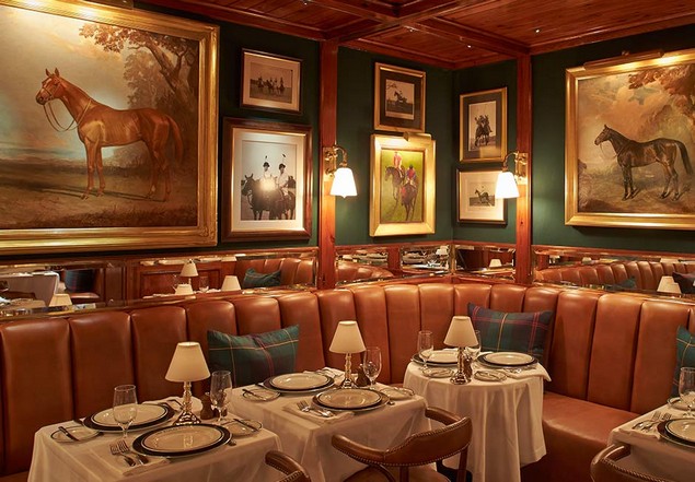 The Polo Bar the first Restaurant in NYC from Ralph Lauren