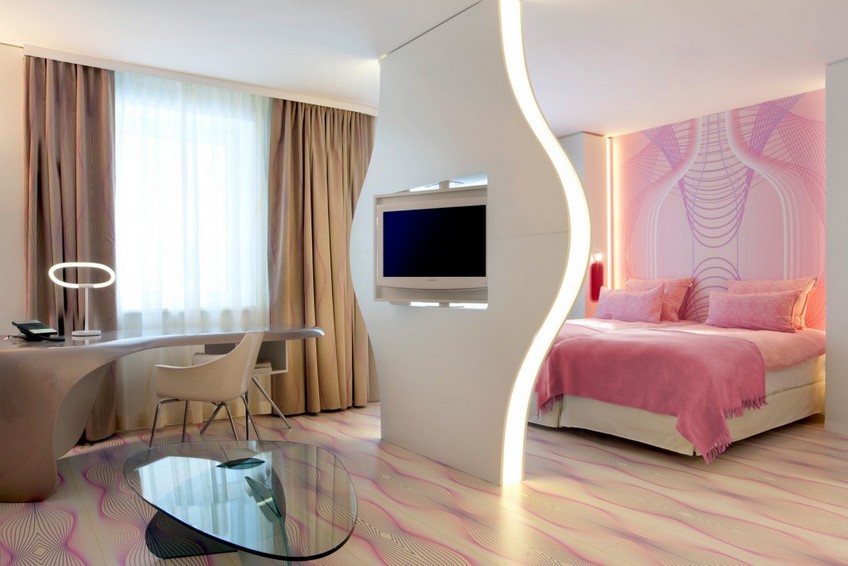 Nhow Berlin Hotel bedroom