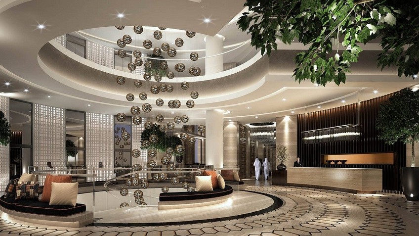 2018 Hospitality design hotels trends - Fairmont Riyadh Saudi Arabia