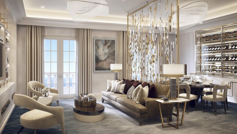 Luxury real estate with best interior design ideas