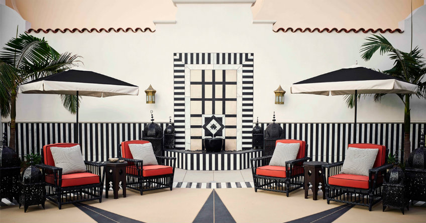 Martyn Bullard luxury hotel lobby design