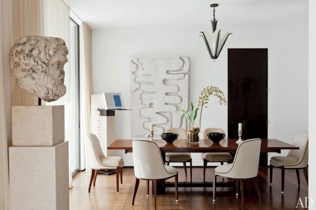 TOP DESIGNERS DINING ROOM PROJECTS: DINING TABLES TRENDS 2014